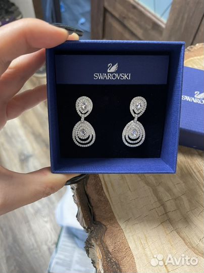 Swarovski серьги
