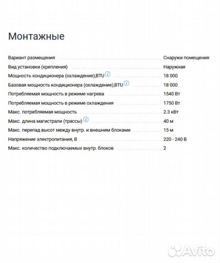 Инверторная мульти сплит-система