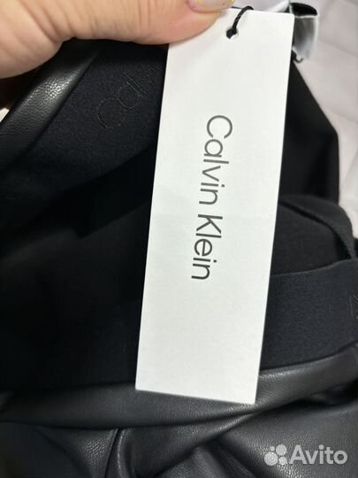 Брюки кожаные Calvin Klein оригинал