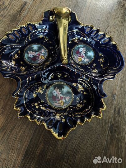 Блюдо фарфоровое большое