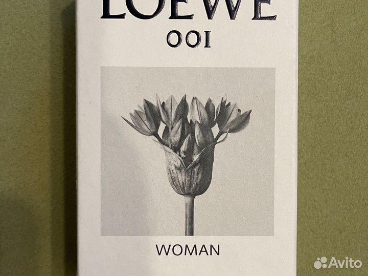 Туалетная вода loewe 001