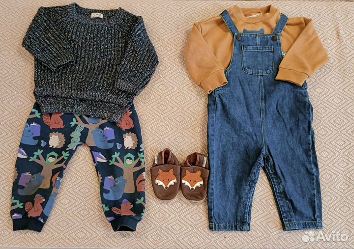 Пакет вещей на мальчика 80 86