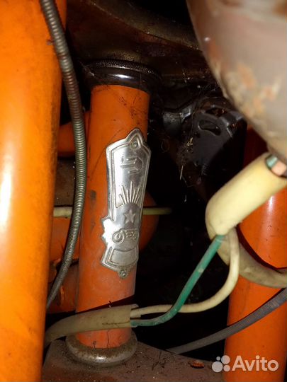 Ретро мопед зиф 77