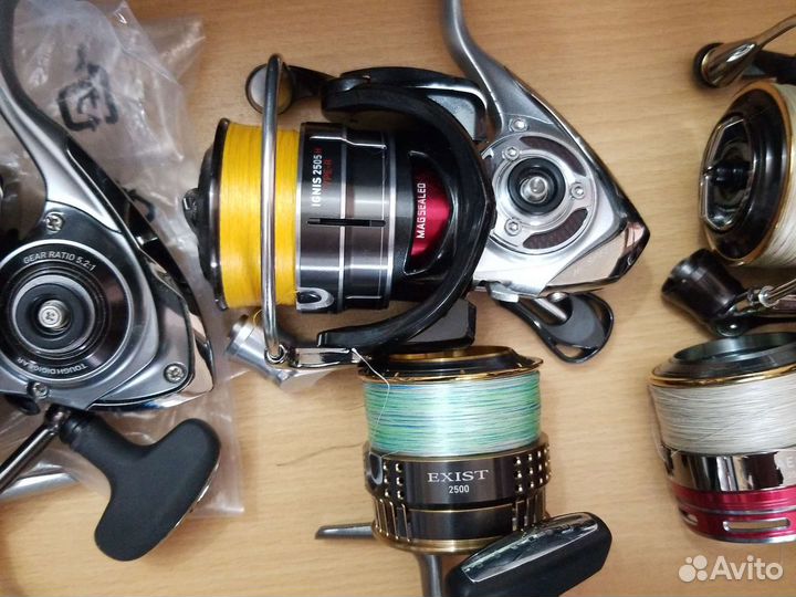 Катушки Daiwa,Shimano