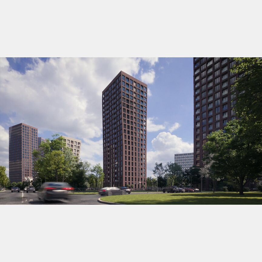 1-к. квартира, 47,8 м², 4/25 эт.