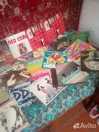 Виниловые пластинки СССР