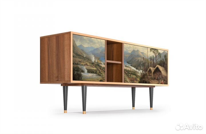 Тв-тумба T5 - Орех - View Across the Plains