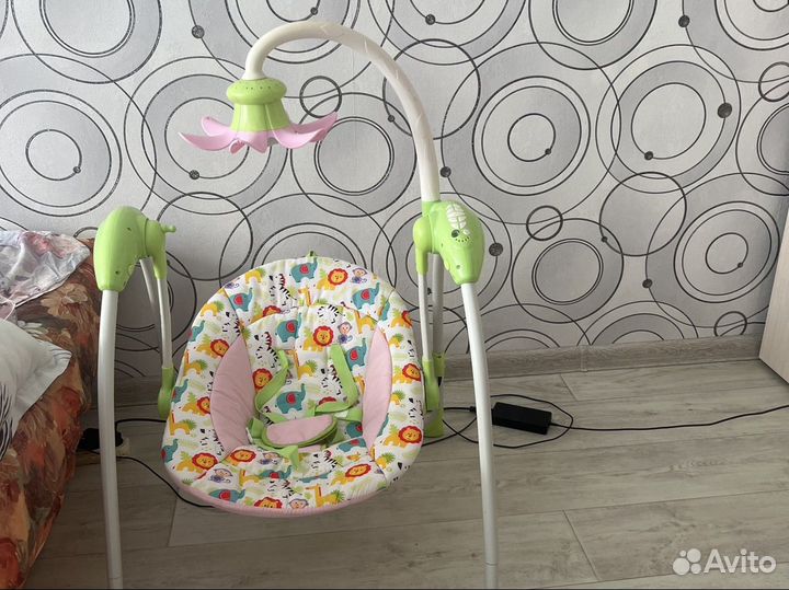 Детская электрокачеля