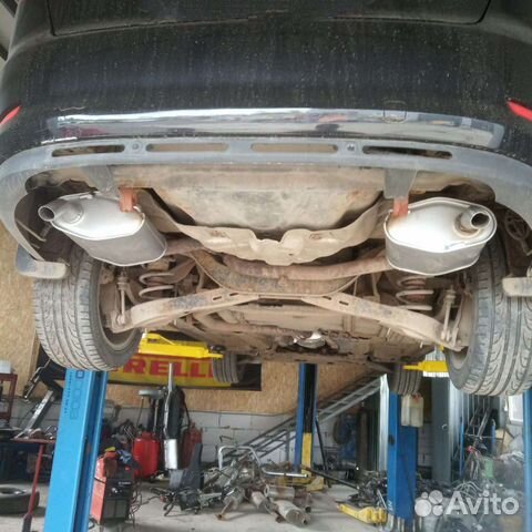 Глушитель Форд Мондео4 2.3 S-max. С установкой купить в Москве ...