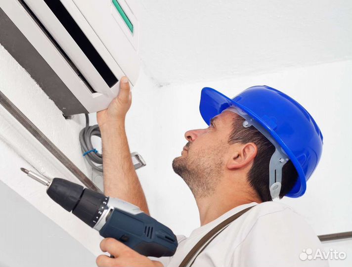 Установка кондиционеров монтаж сплит систем