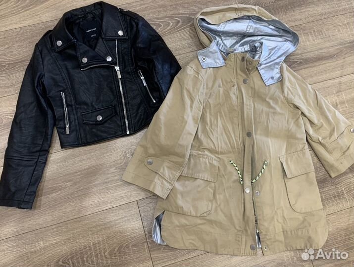 Куртка и парка zara для девочки