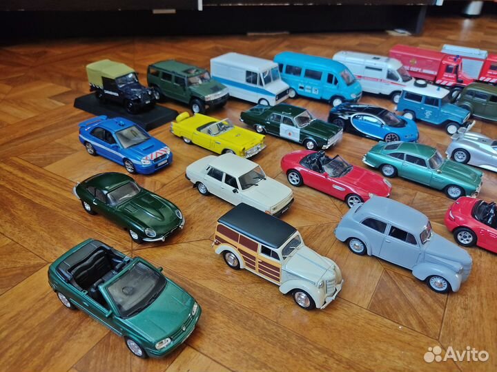 Модели автомобилей 1:43