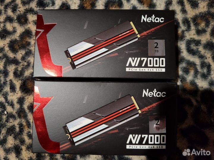 SSD Netac NV7000 NVMe PCIe 4,0x4(7400 мб/с), 2 тб