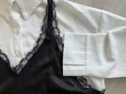 Белая блуза с имитацией объявление продам