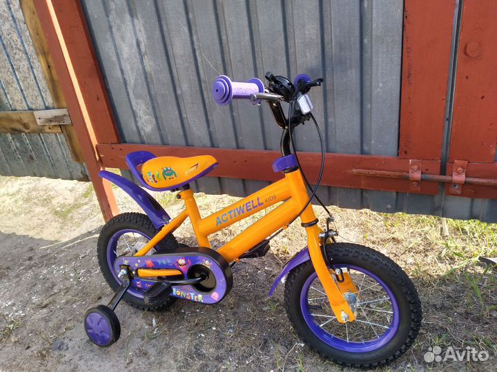 Детский велосипед 12 новый