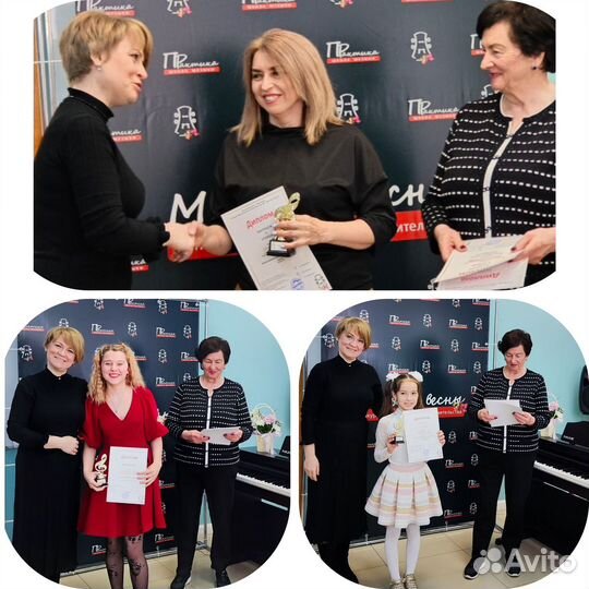 Вокал, Фортепиано, Сольфеджио обучение, уроки