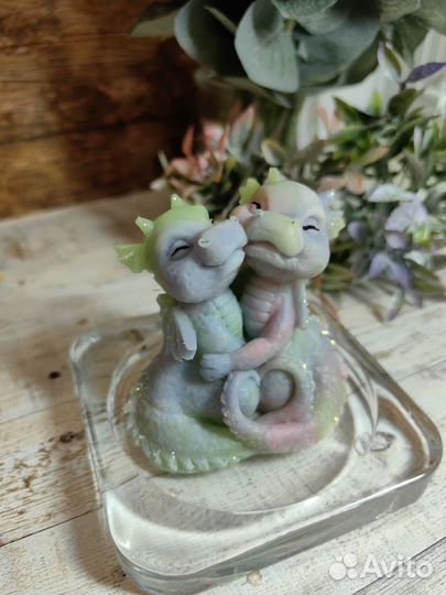 Мыло ручной работы дракончики