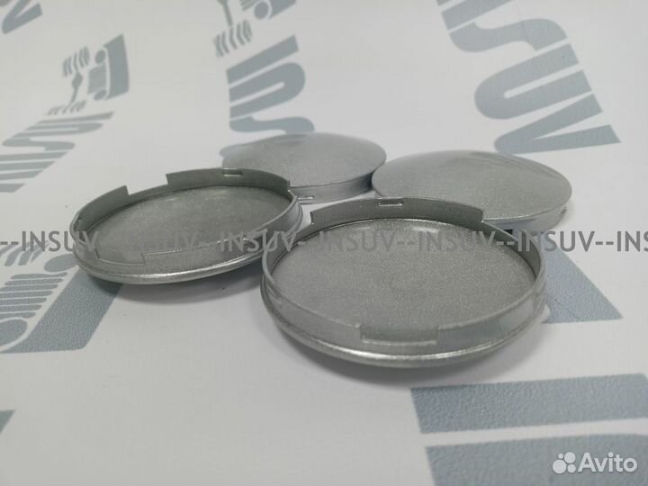 Колпаки ступиц Урбан (серый, металл) гладкий