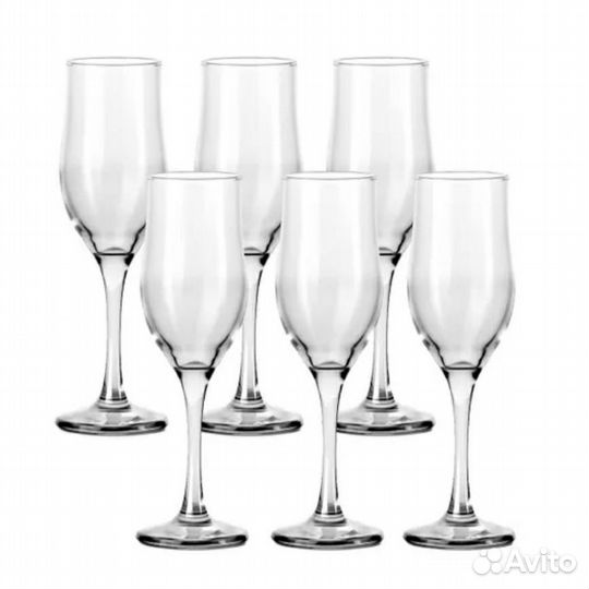 Набор бокалов для шампанского Pasabahce 