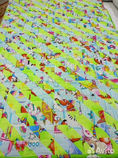 Покрывало в стиле пэчворк