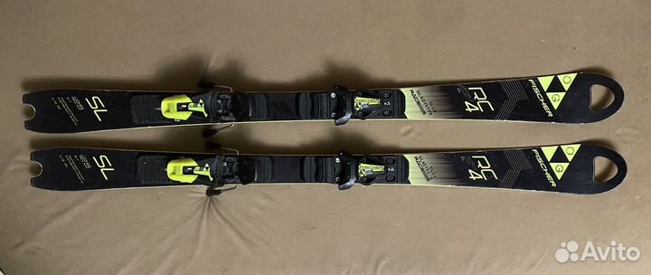 Горные лыжи детские слалом Fischer sl 125