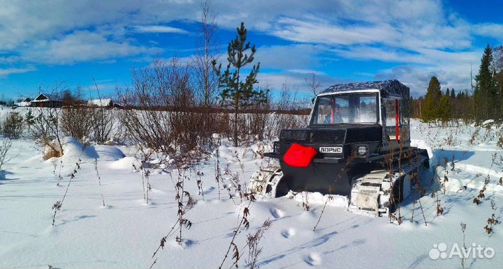 Вездеход гусеничный борус экстрим