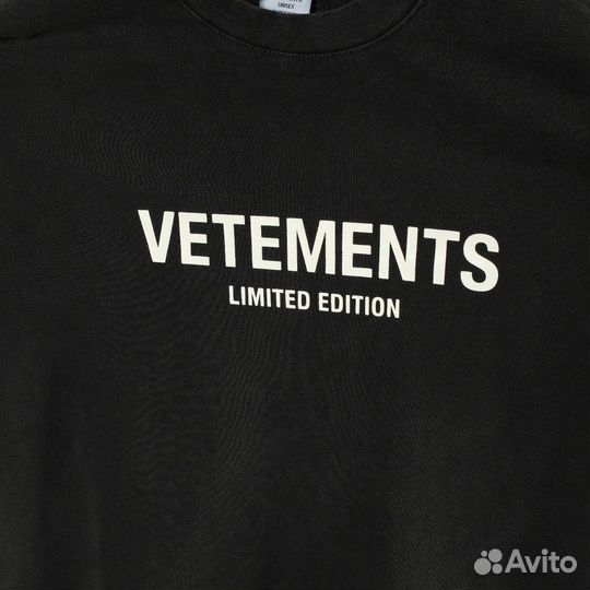 Футболка Vetements Limited Edition