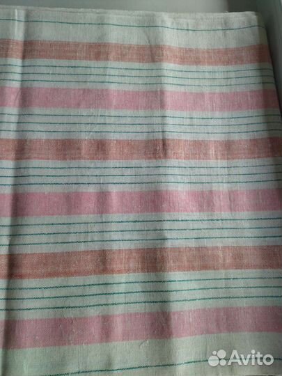 Льняное полотно СССР, простыни, полотенца