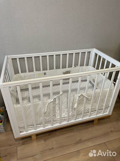 Бортики в детскую кроватку новые (Mothercare)