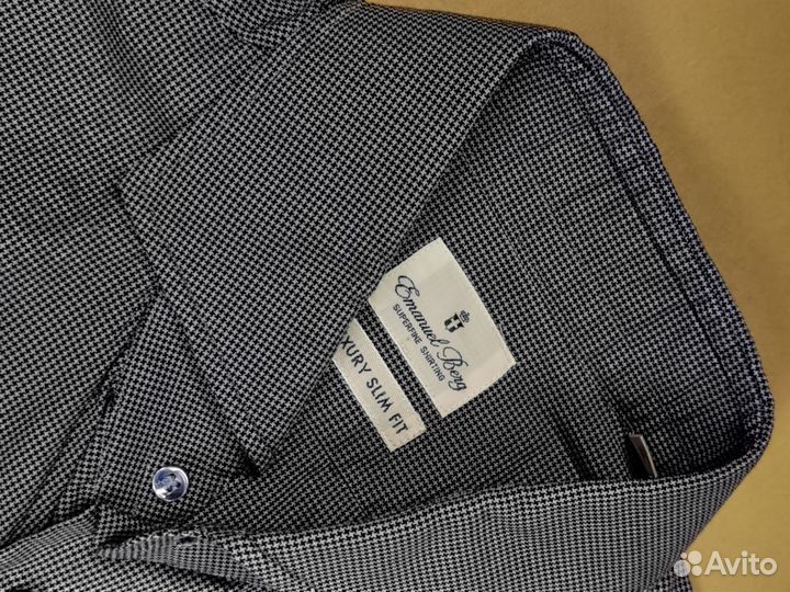 Сорочка Emanuel Berg 41 размер. Италия