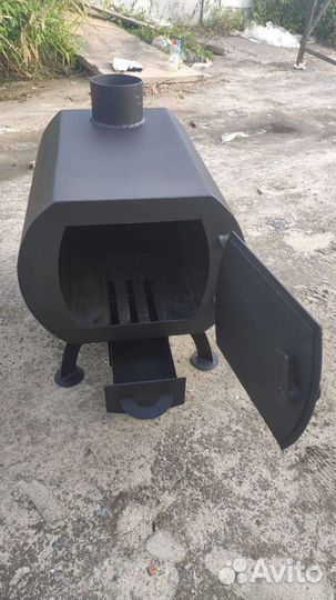 Печь буржуйка отопительная