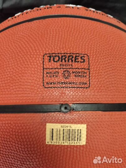 Баскетбольный мяч Torres новый