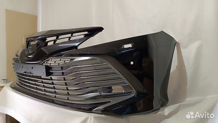 Toyota Camry 70 18- Бампер передний в сборе в цвет