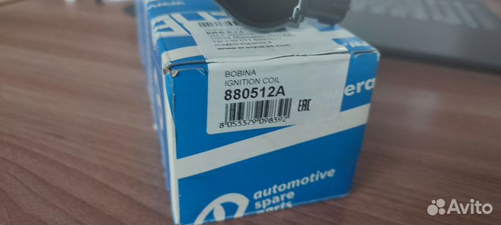 Катушка зажигания ERA/ZEN/ZM/messmer 880512