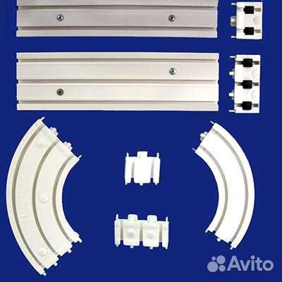 Карниз шина пластик потолочный