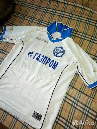 Игровая футболка Зенит фк Малафеев 2001г. Diadora