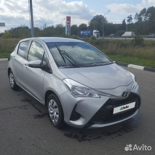 Toyota Vitz 1.3 CVT, 2018, 72 700 км