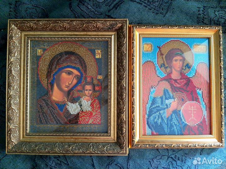Икона из бисера