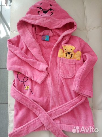 Халат банный детский Турция 1-2года