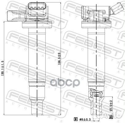 Катушка зажигания toyota land cruiser 100