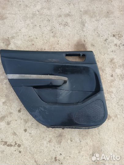 Обшивка двери задней левой Peugeot 307
