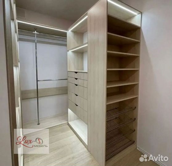 Гардеробная на заказ от производителя