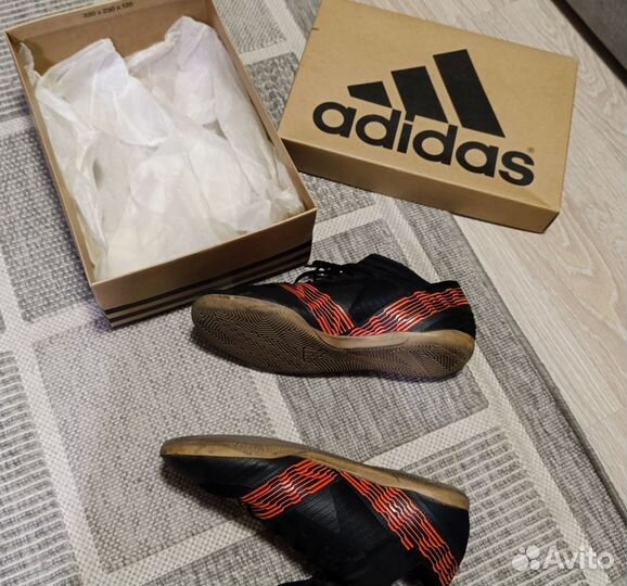 Бутсы футбольные футзалки мужские Adidas Nemesis