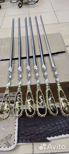 Шампура ручной работы подарочные