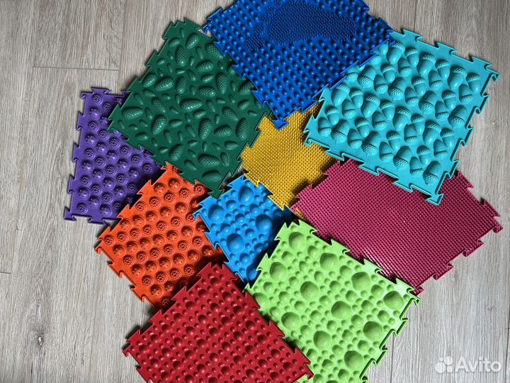 Коврик ортопедический детский 10 шт