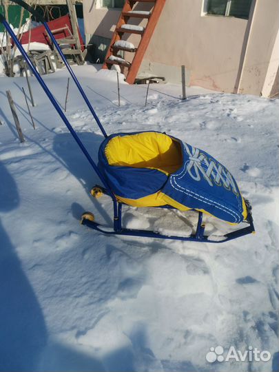 Снегокат для двоих