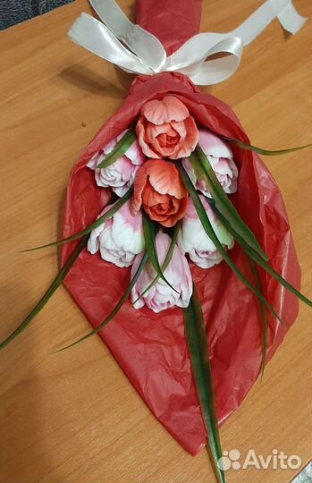 Цветы из мыла