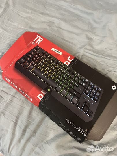 Игровая клавиатура RED square tesla tkl rgb 2020