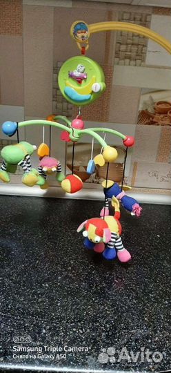 Мобиль+коврик+шлем+круг+прыгунки+соски