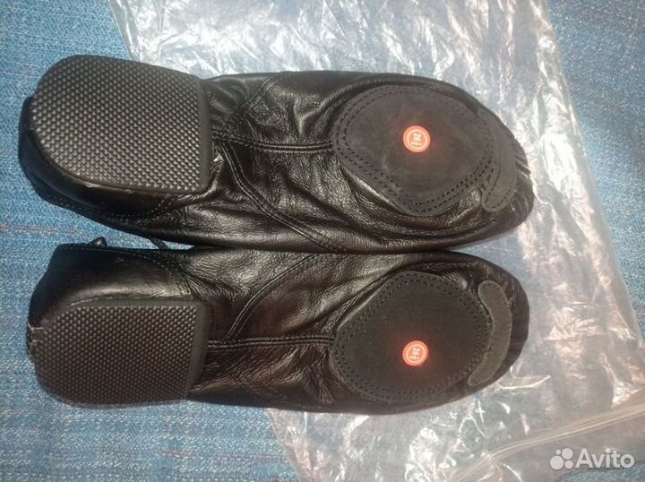 Джазовки для танцев кожаные новые 40 р-р (26,5)